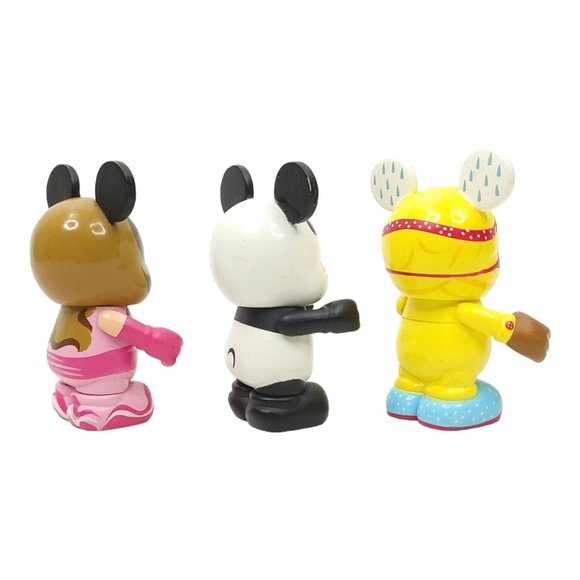 Vinylmation Cutesters Like You 3" Pandy Glammy Series 2 Yellow Raincoat Girl Lot - Picture 6 of 14